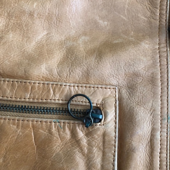 Genuine Short Leather Jacket - Picture 3 of 5